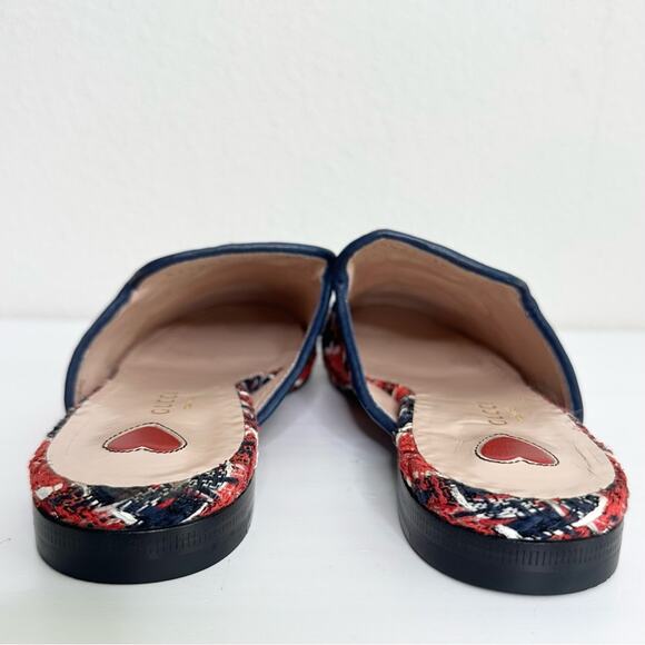 Gucci Princetown Tweed Mules Size 36 - Picture 5 of 7